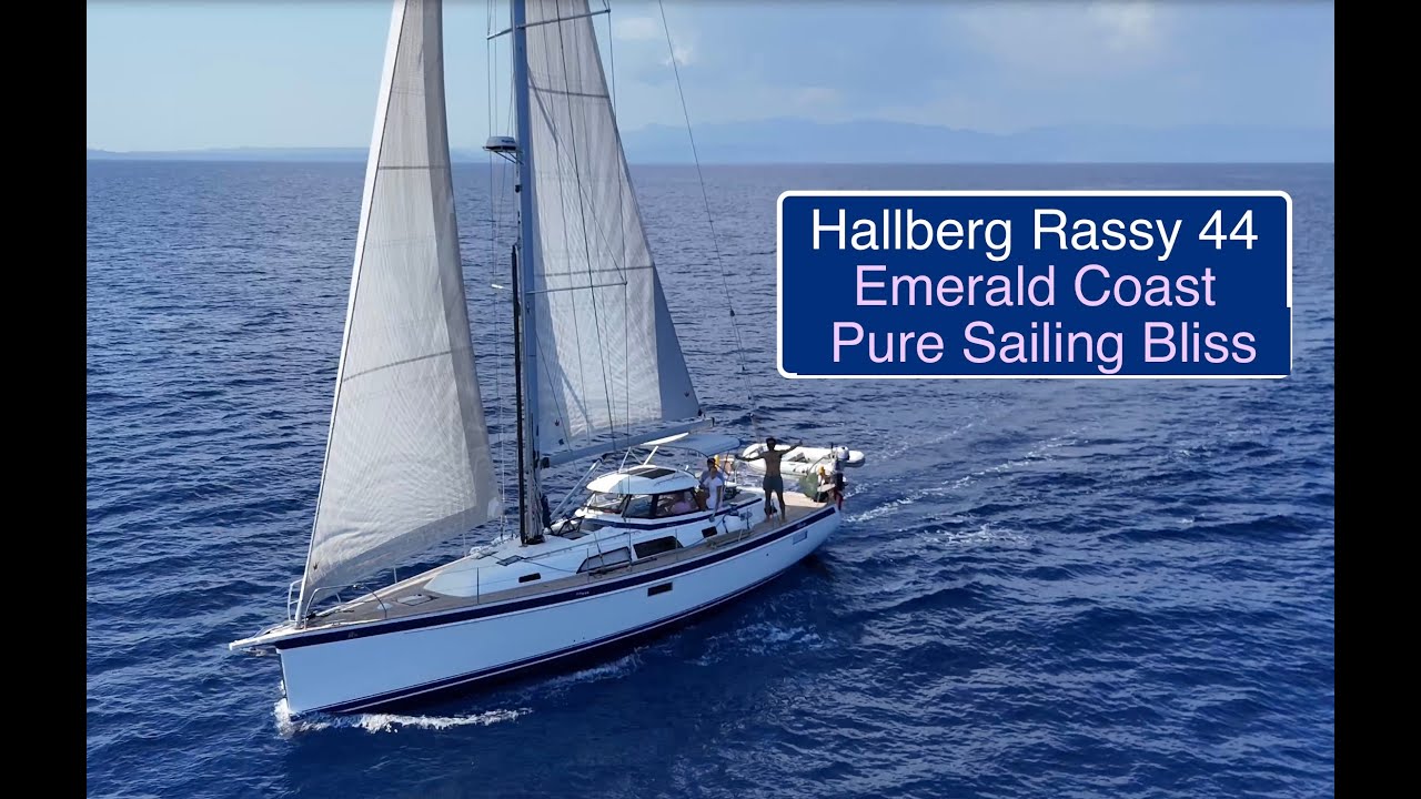 Hallberg Rassy 44: Pure Sailing Bliss Along Italy's Emerald Coast. Sailing Breezy Ep20 S2 4K